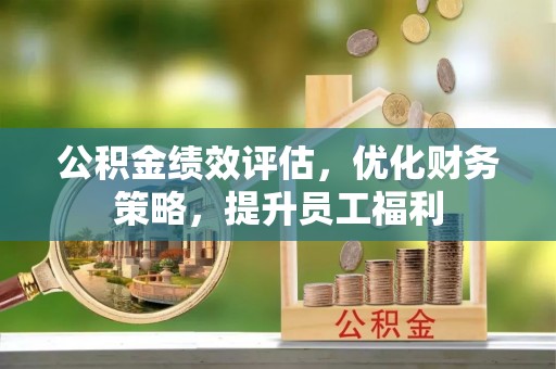 绍兴公积金绩效评估，优化财务策略，提升员工福利