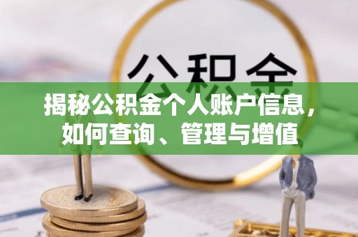 绍兴揭秘公积金个人账户信息，如何查询、管理与增值