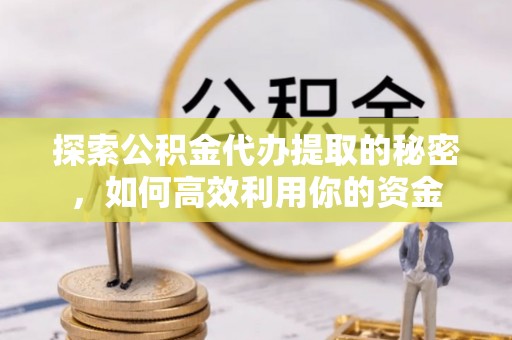绍兴探索公积金代办提取的秘密，如何高效利用你的资金