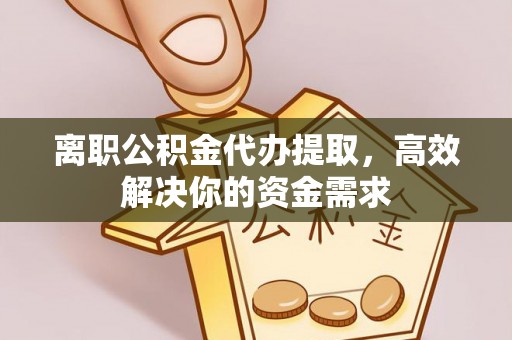 绍兴离职公积金代办提取，高效解决你的资金需求