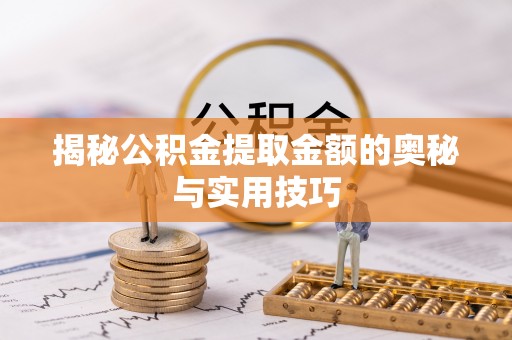 绍兴揭秘公积金提取金额的奥秘与实用技巧