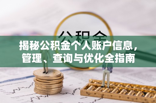 绍兴揭秘公积金个人账户信息，管理、查询与优化全指南