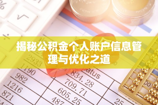 绍兴揭秘公积金个人账户信息管理与优化之道