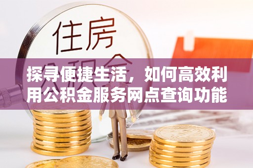 绍兴探寻便捷生活，如何高效利用公积金服务网点查询功能