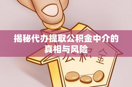 绍兴揭秘代办提取公积金中介的真相与风险