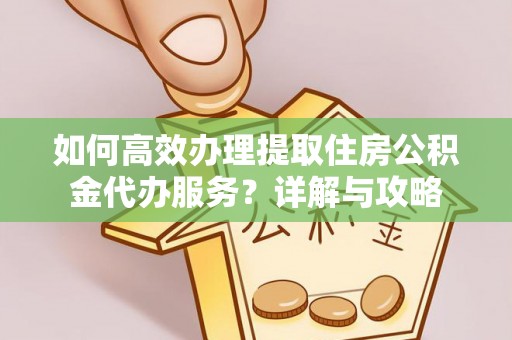 绍兴如何高效办理提取住房公积金代办服务？详解与攻略