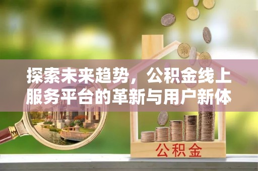 绍兴探索未来趋势，公积金线上服务平台的革新与用户新体验