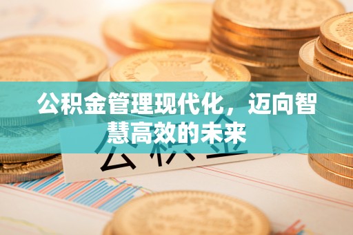 绍兴公积金管理现代化，迈向智慧高效的未来