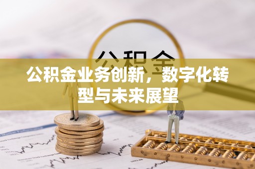 绍兴公积金业务创新，数字化转型与未来展望