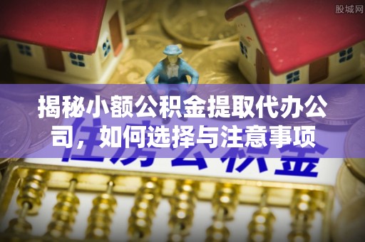 绍兴揭秘小额公积金提取代办公司，如何选择与注意事项
