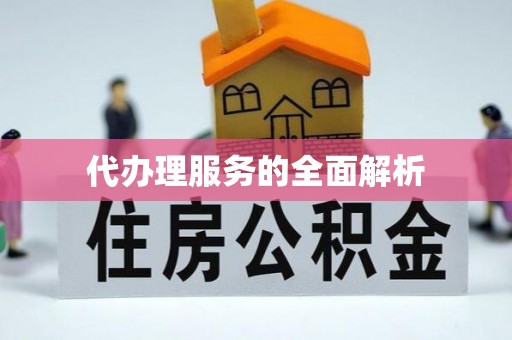 绍兴代办理服务的全面解析