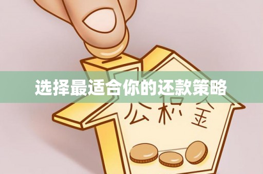 绍兴选择最适合你的还款策略